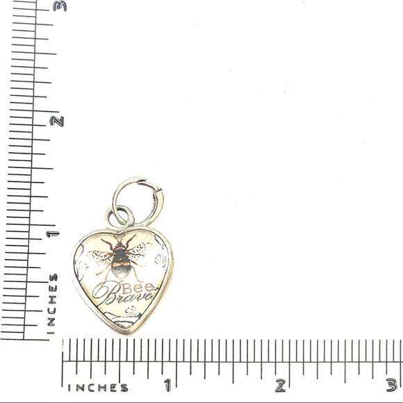 Bee Brave Pick Up Sticks Reversible Charm - Picture 3 of 3